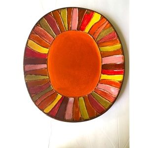 Two  Pier1 Multicolor Plates